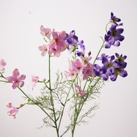 Fleur de moineau en soie de haute qualité pour arrangement de comptoir domestique, arrière-plan de hall d'hôtel ou de mariage, moderne, réaliste et durable