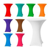 Couvre-table rectangulaire en Spandex de 6 pieds, couverture de Table pour fête de mariage
