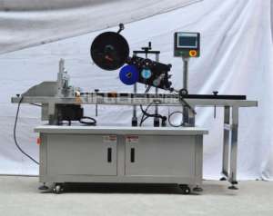 Phẳng nhỏ gói PREMADE Túi doypack Pouch Máy nhãn Sticker dán máy bề mặt máy ghi nhãn mác với hàng loạt mã hóa - Product Image 3