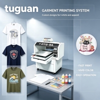 Penjualan Langsung Pabrik Cina Printer DTG Otomatis Penuh Kecepatan Tinggi untuk Kaos, Hoodie, dan Produk Lainnya Tanpa Cairan Pretreatment