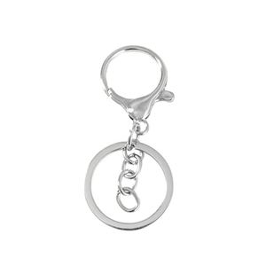 Porte-clés en aluminium biodégradable écologique de haute qualité, ensemble de trois pièces, léger, pendentif DIY plaqué or - Product Image 4