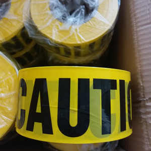 Hotsale thận trọng nguy hiểm chướng ngại vật không dính <span class=keywords><strong>PE</strong></span> cảnh báo băng màu vàng đỏ bảo vệ màu in ấn Tính năng an ninh materia - Product Image 5