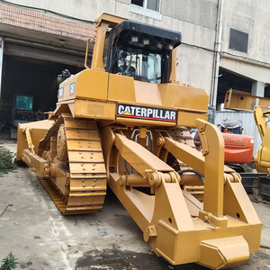 รถดันดินตีนตะขาบ Caterpillar D8R มือสองจากญี่ปุ่น รุ่นปี 2023 กำลัง 254 กิโลวัตต์ ความสามารถในการดันดิน 9.2 เมตร เครื่องยนต์ CAT 3406 พร้อมริปเปอร์ - Product Image 5