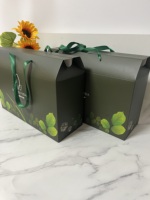 Ventes chaudes - Boîtes cadeaux personnalisées avec logo imprimé pour l'emballage alimentaire - Boîtes en carton blanc pliables et colorées avec poignée