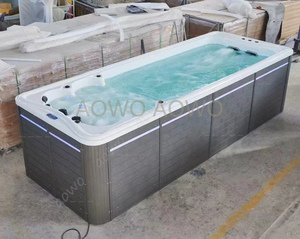 Bains à remous Grande baignoire pour adultes jacuzzi Baignoire extérieure Relaxation musculaire Hydrothérapie Réhabilitation Piscine Portable - Product Image 2