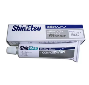 Adhésif silicone Shin Etsu KE-42 W/T à l'acide déacétique (pour collage) Adhésif industriel polyvalent ISO VG 15 - Product Image 3