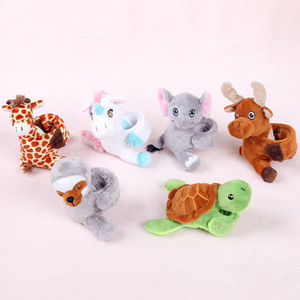10cm Super Doux En Peluche Animal Jouet Éléphant Paresseux Girafe Licorne Taureau Maille Doublure Couette Animal En Peluche Jouet - Product Image 1