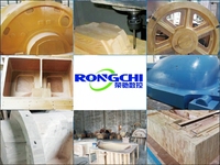 Máquina Router CNC de 4 Ejes Rongchi con Eje Rotatorio para Grabado 3D de Cilindros, Sistema de Tallado Industrial Multimaterial para Madera y Metal
