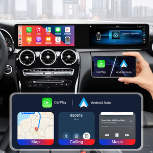 Autoradio Android à double écran, résolution 2400x900, pour Mercedes-Benz classe C W205 GLC X253, lecteur multimédia de Navigation GPS - Product Image 4