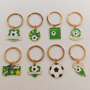 Porte-clés de football tendance en métal pour la Coupe du Monde 2026 : <span class=keywords><strong>Chaussures</strong></span> de foot et ballon de football – Idéal pour les souvenirs sportifs – Offre spéciale - Product Image 1