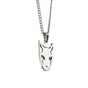 Collar de Anime <span class=keywords><strong>Kira</strong></span> Yoshikage Cosplay Unisex colgante de acero inoxidable gargantilla accesorios de joyería nuevos estilos - Product Image 1