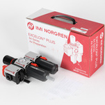 Unidad Combinada de Filtro, Regulador y Lubricador Excelon Plus con Soportes para Manómetro BL84-401G - Product Image 5