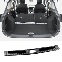 Accessoires intérieurs en acier inoxydable pour Geely COOLRAY 2018-2021 : Protection de seuil de porte, bande de bienvenue, protection de coffre, pare-chocs arrière