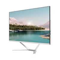 Computadora Todo en Uno Curva de 24 Pulgadas, Computadora de Oficina para Negocios, Computadora de Escritorio AIO, Computadora para Juegos
