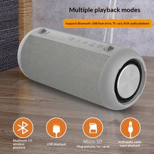 Nouveau <span class=keywords><strong>haut</strong></span>-<span class=keywords><strong>parleur</strong></span> de plein air étanche 5.0 haute puissance pour le cyclisme, avec subwoofer puissant et construction en plastique robuste - Product Image 4