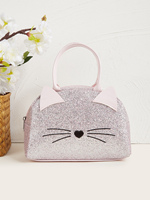 À la mode hiver mode en peluche épaule Messenger sac fourre-tout contraste couleur luxe sacs à main femmes sacs unique petite mode licorne