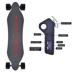 OEM 36V 1000W 4x4 giá rẻ E 4 bánh xe off road nhanh Skateboard điện người lớn - Product Image 1