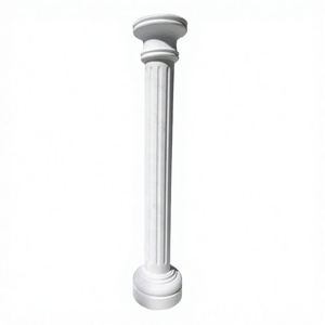 Columnas Romanas Modernas de Piedra Sólida, Cuadradas y Altas con Base, Balaustrada Prefabricada con Detalles en Piedra - Product Image 3