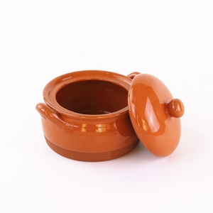 Fábrica de China color esmaltado sopa olla de <span class=keywords><strong>arroz</strong></span> de cerámica olla con tapa - Product Image 2