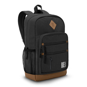 TINYAT sac à dos pour ordinateur portable léger pour femmes et hommes sac à la mode avec poches latérales en maille USB pour les voyages et le travail - Product Image 3