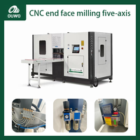 Machine de fraisage à cinq axes OUWO CNC pour profilés en aluminium, machine pour la fabrication de fenêtres