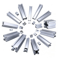 Profilé en aluminium extrudé à fente en T carrée, profilé de cadre de machine modulaire pour équipement de station robotique