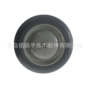 Qingdao Minghao 10 Inch Solid Rubber Caster Wheel Firm Gray Industrial <b>For</b> <b>Tool</b> <b>Carts</b> - Product Image 5