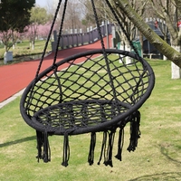 Bangke Nice Prix Macramé Coton Corde Hamac Chaise Suspendue Intérieur Extérieur Jardin Chambre Villa Utiliser Patio Balançoires