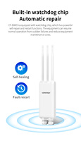 COMFAST Punto de Acceso Exterior de Tres Antenas 1300Mbps, Nano Estación, Extensor de Largo Alcance, Routers WiFi Inalámbricos