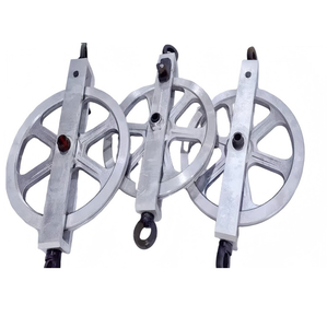 Oil Well Wirline Operation Top/ Bottom Sheave 16" hay Pulley for Wireline/Slickline Well Pressure Control Equipment - Product Image 1