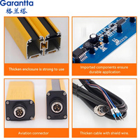 Sensor de seguridad de alta precisión con distancia entre barras de 20 mm, tipo de barrera de luz, distancia de detección de 30 m, cortina de luz de seguridad infrarroja