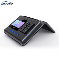 TX100T Plus 10.1 pouces Android 4G Scanner de veine de paume de bureau médical stocké capteur de lecteur de paiement sans contact