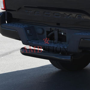 Marchepied d'attelage rond en acier inoxydable AMBITION de 3 pouces pour attelage de <span class=keywords><strong>remorque</strong></span> de classe 4 - Poli | Marchepied chromé pour attelage de 2 pouces - Product Image 4