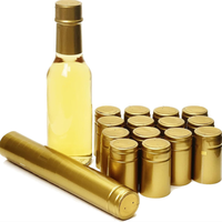 Capsules thermorétractables en PVC imperméables pour bouteilles de vin, logo couleur personnalisé, capsule thermorétractable pour bouteilles de vin