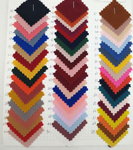 Fabrika fiyat nefes ağır Polyester Spandex dört yönlü streç krep örme kumaş elbiseler kız ve erkek için - Product Image 4