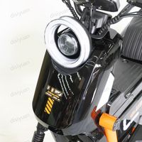 Xiaomi Ma M2 Pro MAX 60V30A baterai 1500W Motor, skuter listrik ban Off-road musim dingin 12"