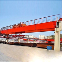 Pont roulant magnétique industriel à double poutre de 40 tonnes avec poutre de distribution
