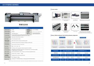 Profession eller 5m/3,2 m/1,9 m UV-Hybrid drucker mit Ricoh Gen5/Gen6-Druckkopf-UV-Roll-zu-Rollen-Flachbettdrucker UV-Tinten strahl drucker - Product Image 2