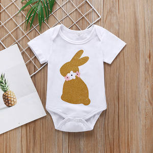 Vente en gros de combinaisons en coton pour enfants, vêtements pour bébés, ensembles de vêtements pour filles en 3 pièces, provenant d'un fabricant chinois - Product Image 4