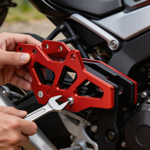 Guide-chaîne en alliage d'aluminium CNC pour motos <span class=keywords><strong>Honda</strong></span> CR125/CR250/CRF250R/450R/CRF250X/450X modifiées - Durable et léger - Product Image 3