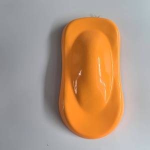 <strong>Orange</strong> Epoxy Thermosetting Powder Coating Weather Resistant High Gloss Electrostatic <strong>Spray</strong> <strong>Paint</strong> for Furniture Smooth Touch - Product Image 6
