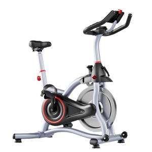 Vélo d'appartement vertical personnalisé en usine, à commande magnétique silencieuse, pour jeu cycliste, équipement de fitness, pédalier, 120 kg - Product Image 6