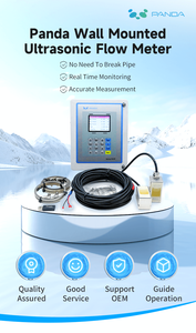 Portable Clamp Type Ultrasonic <b>Flow</b> <b>Meter</b> for <b>Water</b> Oil Pipeline <b>Flow</b> <b>Meter</b> - Product Image 1
