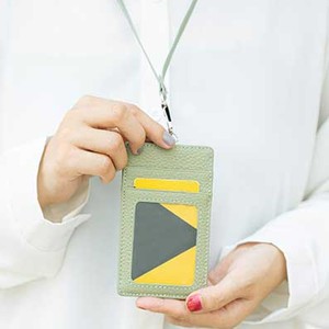 Uomo donna elegante <span class=keywords><strong>porta</strong></span> <span class=keywords><strong>carte</strong></span> di credito con nome RFID Blocking portacarte in vera pelle con due cinturini - Product Image 5