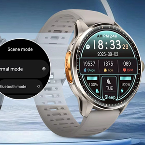 โทรศัพท์รองรับ 3+32GB และโทรผ่านบลูทูธ NFC GPS Deepseek Youtube Tiktok สมาร์ทวอทช์ 5G ใส่ซิมการ์ดได้ รุ่น H100 - Product Image 1