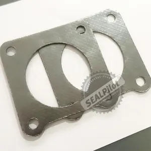 Custom high pressure automotive stainless steel graphite head gasket for exhaust,material wholesale