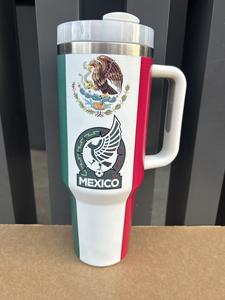 2026 pour Cheer <span class=keywords><strong>France</strong></span> Gobelets isothermes en acier inoxydable sous vide 40oz, thème Football, écologiques, pour voyage et bureau - Product Image 3