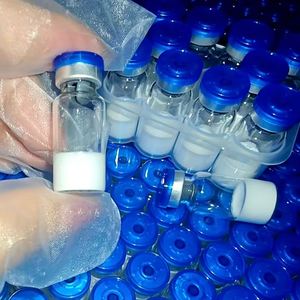 Poudre lyophilisée de peptide de cuivre GHK-Cu à 99 % de pureté, flacons de 10 g, matières premières cosmétiques, stock important prêt pour la vente en gros - Product Image 1