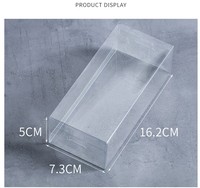 IMEE Transparent Popsicle Box Crème Glacée Cakesicle Boîte D'emballage Transparente Unique Individuel Cakesicle Boîte En Plastique Transparent