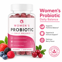 Gummies Probiotiques pour Femmes Rainwood OEM Complément Alimentaire pour la Santé Féminine Marque Privée